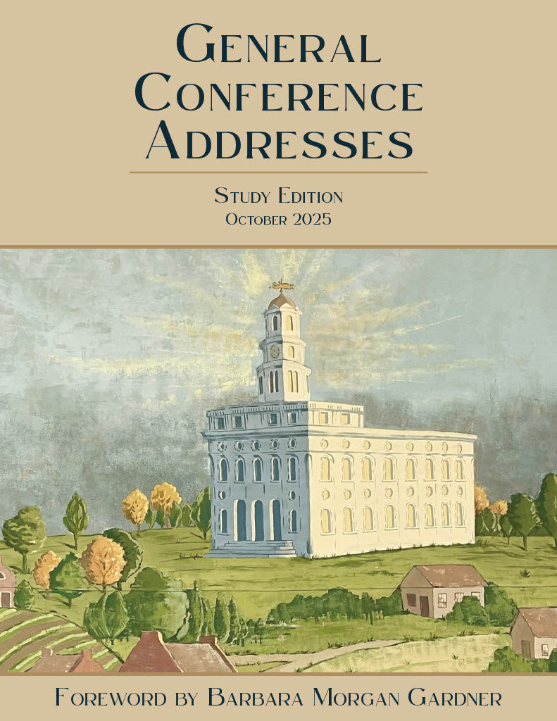 FREE SHIPPING! October 2025 General Conference Talks: 6 x 9 Spiral Bound