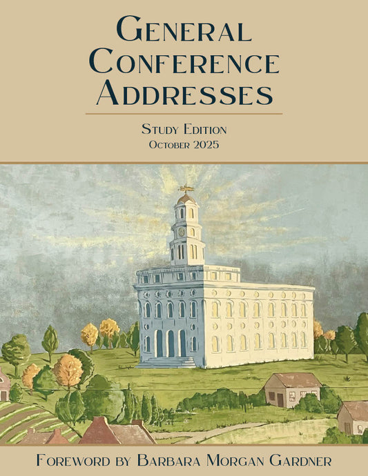 FREE SHIPPING! October 2025 General Conference Talks: 8.5x11 Spiral Bound
