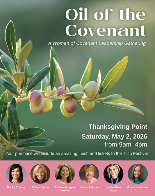 Save the date! May 2, 2026, (In-Person) Women of Covenant Leadership Gathering - Lehi, Utah